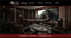 Desktop Screenshot of dagbrasil.com.br